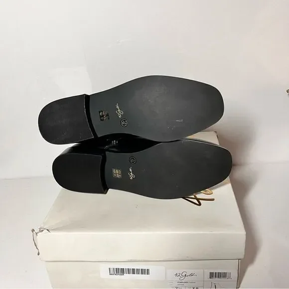 42 GOLD Yearling Leather Booties - Picture 7 of 8